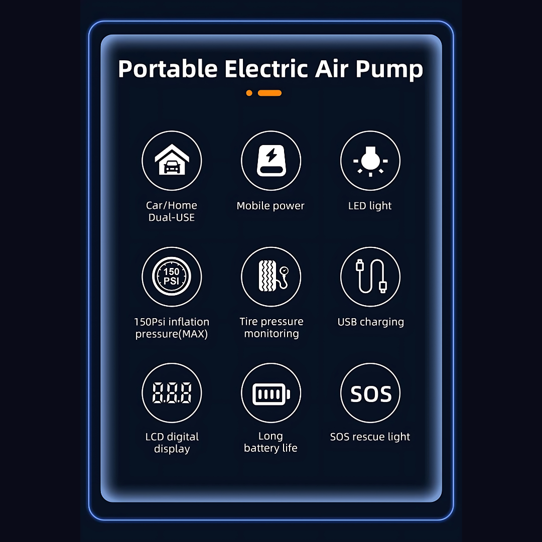 Portable Wireless Air Pump