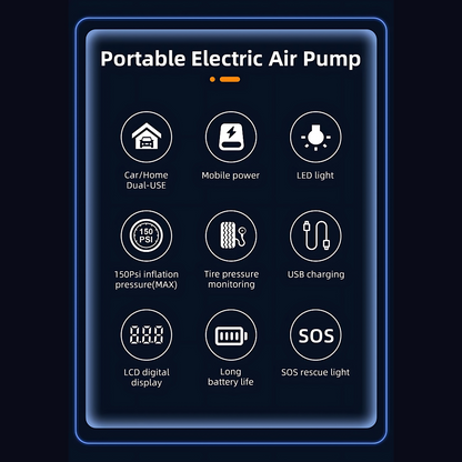 Portable Wireless Air Pump