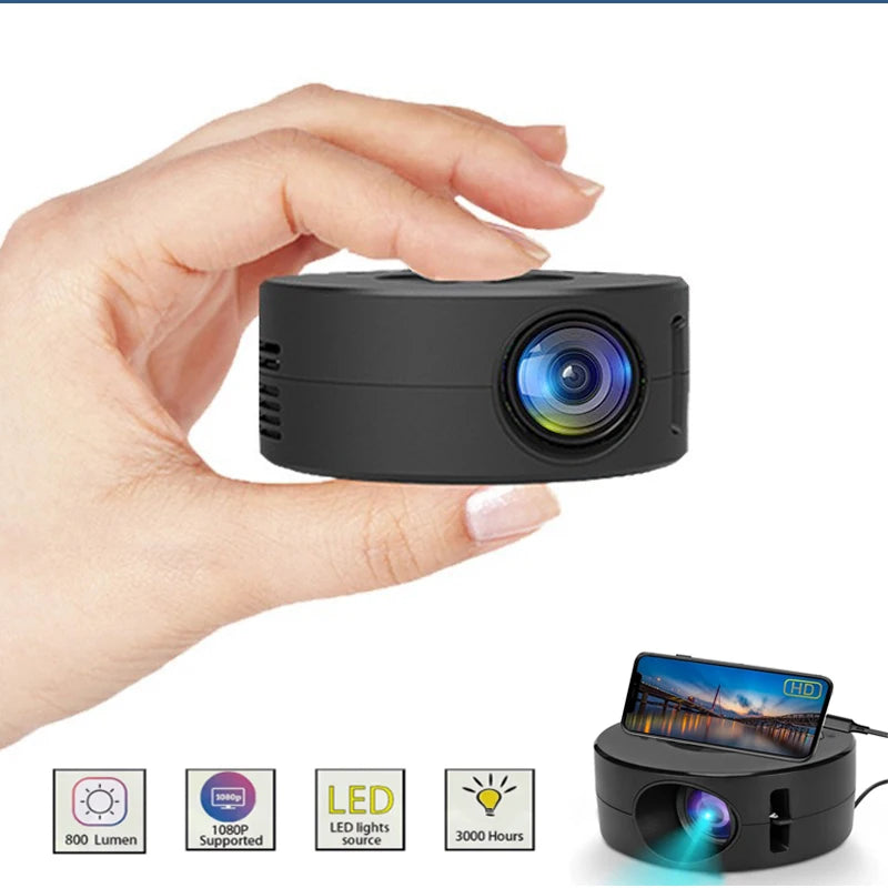 Portable Mini Projector Home Cinema 