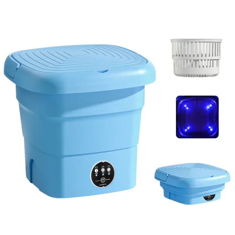 Portable Washing Machine with Dryer Bucket