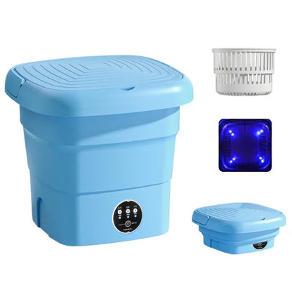 Portable Washing Machine with Dryer Bucket