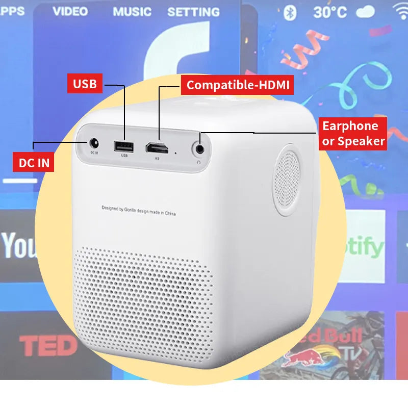 T2 MAX Portable Projector 