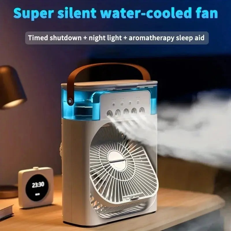 3-in-1 Portable USB Cooling Fan